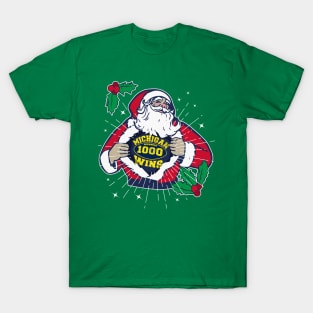 Santa Claus is a Michigan Fan Funny T-Shirt